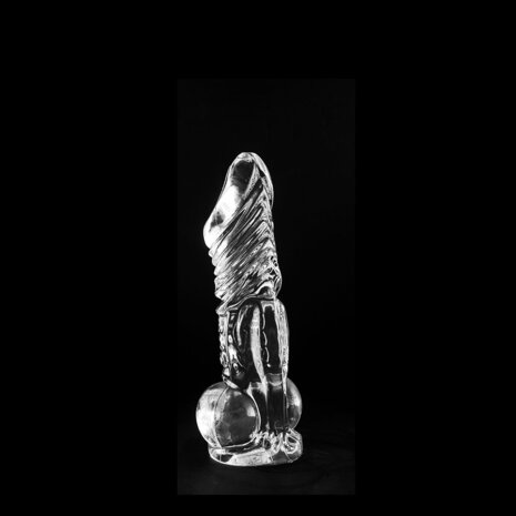 Dinoo - Dildo - Rhabdodon - 23 x 5,8 cm - Transparant