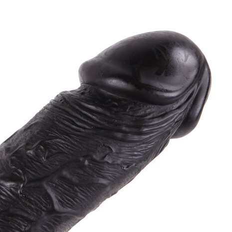 Dinoo King-Size Dildo Scream 23 x 5.5 cm - zwart