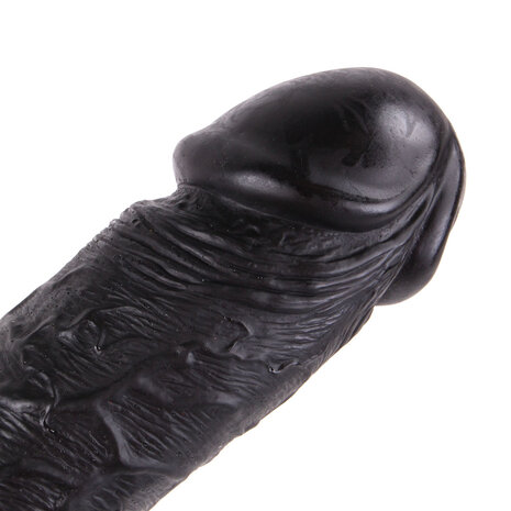 Dinoo - XL Dildo - Scream - 23 x 5.5 cm - Zwart