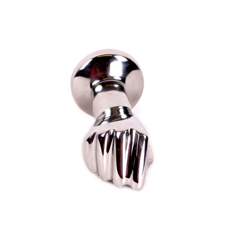 Fisting Buttplug RVS Handyman met Swarovski kristal