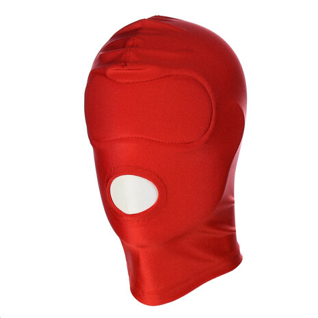 Kiotos - BDSM Hood Classic Met 1 Gat - Rood