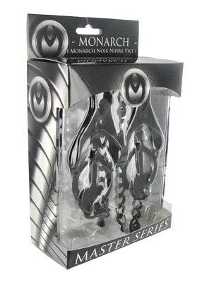 Master Series Monarch Vlinder Tepelklemmen - zwart