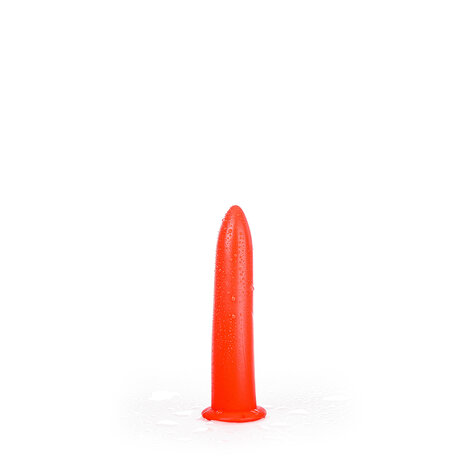 All Red - Dildo - 19 x 3,5 cm - Rood