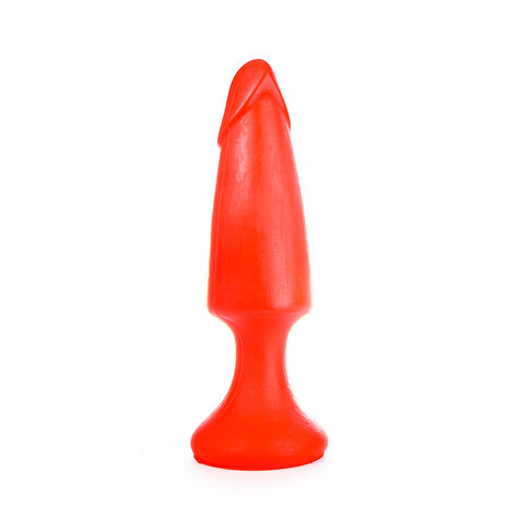 All Red Buttplug 35 x 9,5 cm - rood
