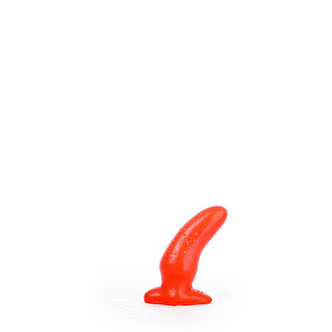 All Red Buttplug 13 x 5 cm - rood