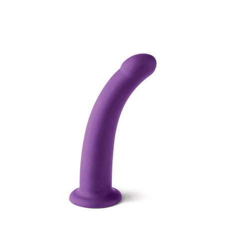 Virgite Strap-on Harnas met paarse dildo - maat M