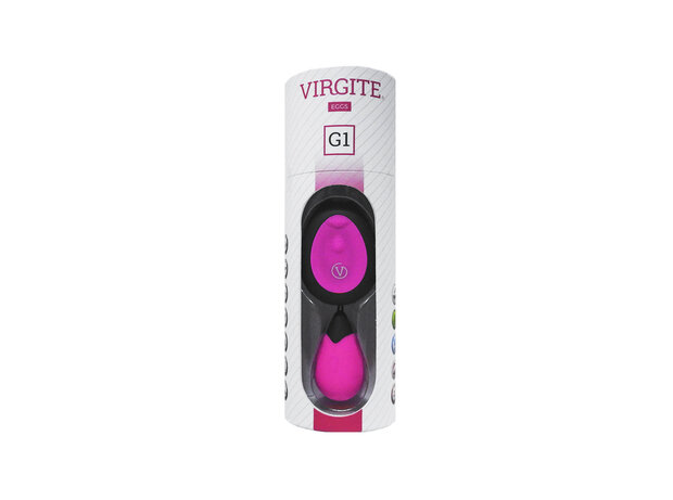 Virgite Vibrerend eitje met draadloze afstandsbediening G1 - roze