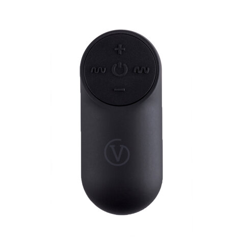 Virgite - Oplaadbaar Vibrerend Eitje met Remote Control G5 - zwart