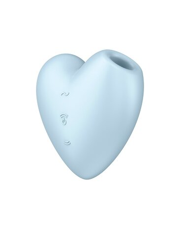 Satisfyer - Cutie Heart - Luchtdruk Vibrator- Lichtblauw