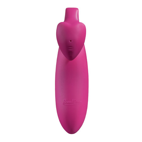BeauMents Come2gether Strapless Strap-on Vibrator - roze