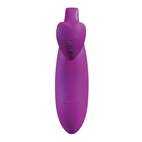 BeauMents Come2gether Strapless Strap-on Vibrator - paars