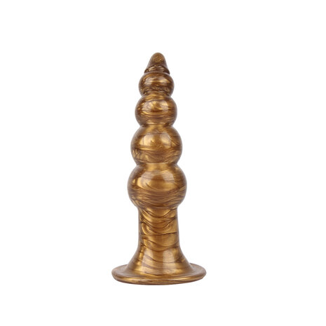 Gold Gouden Buttplug COLT BISLEY - goud - medium