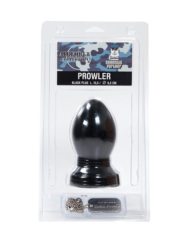 Domestic Partner Buttplug Prowler 13,5 x 6,5 cm - zwart