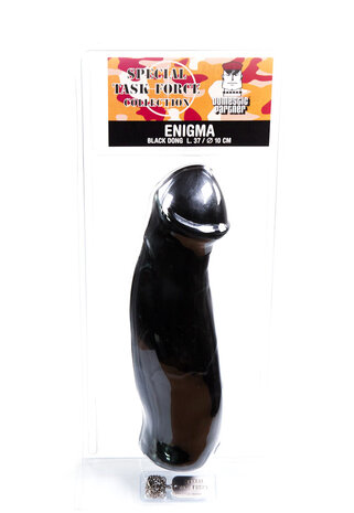 Domestic Partner XXL Anaal Dildo Enigma 37 x 10 cm - zwart