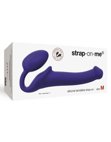 Strap-On-Me Strapless Voorbinddildo - paars - maat M