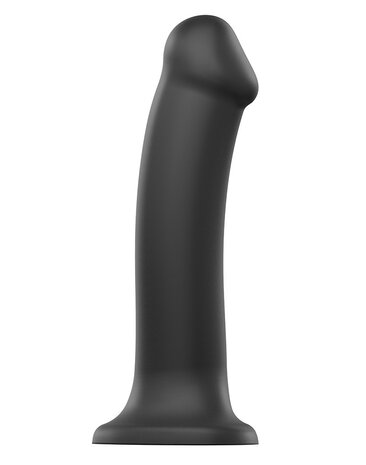 Strap-On-Me Semi-Realistische Dildo met zuignap - zwart - maat XL