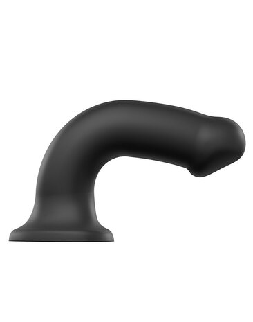 Strap-On-Me Semi-Realistische Dildo met zuignap - zwart - maat XL