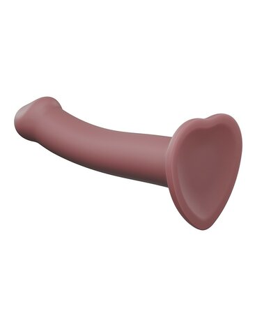 Strap-on-Me - Semi-Realistische Mono Density Dildo met zuignap - oudroze - maat XL