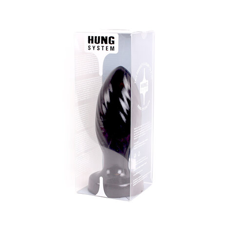 HUNG System - Buttplug Bumfun 23 x 8,3 cm - zwart