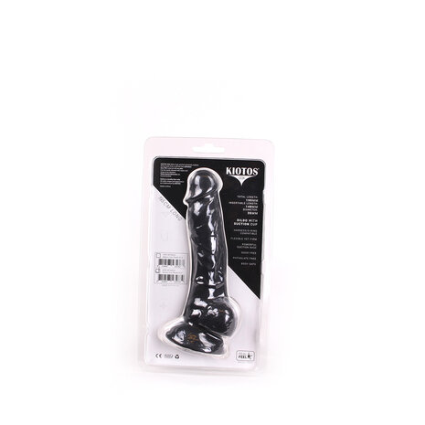 Kiotos Cox - Dildo 19,5 x 3,5 cm - Zwart