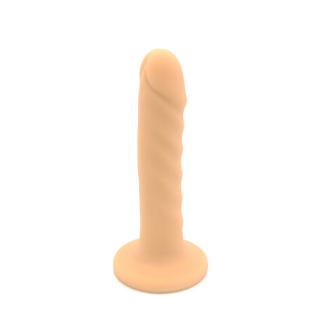 Kiotos Cox - Siliconen Dildo 18 x 3 cm - Lichte Huidskleur