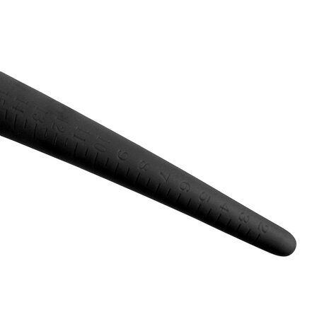 Kiotos Cox XXL dildo van 30 cm lang met diameter van 12 mm > 30 mm - zwart