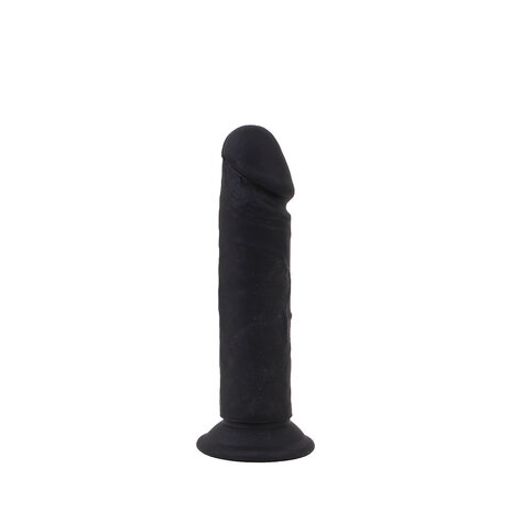 Kiotos Cox - Siliconen Dildo Met Zuignap 21 x 4,5 cm - Zwart