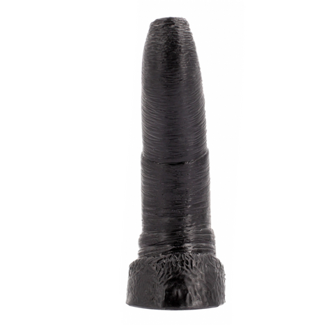 Kiotos Monstar - Alien Worm - Dildo - 25 x 6,5 cm - Zwart