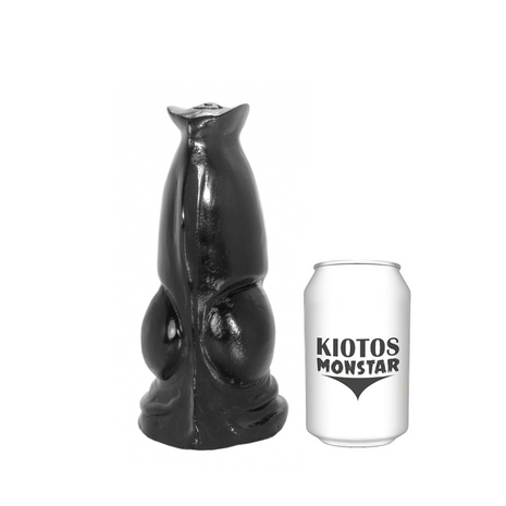 Kiotos Monstar Dildo Prowler 25,5 x 10 cm - zwart