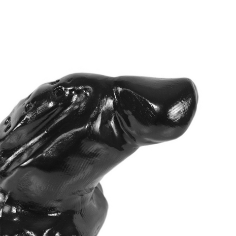 Kiotos Monstar Dildo Lizzard 22,5 x 8,5 cm - zwart