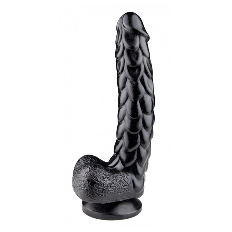 Kiotos Monstar Dildo Echo 24,5 x 4 cm - zwart