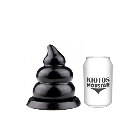 Kiotos Monstar - Bastian - Buttplug - 13.5 x 8 cm - Zwart