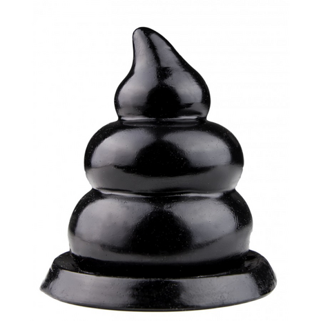 Kiotos Monstar Buttplug Bastian 13.5 x 8 cm - zwart