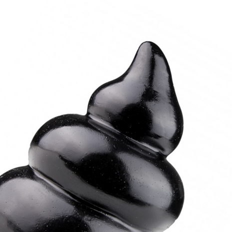 Kiotos Monstar Buttplug Bastian 13.5 x 8 cm - zwart