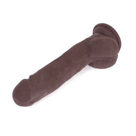 Kiotos Cox - Dildo 23.5 x 4.2 cm - Bruin