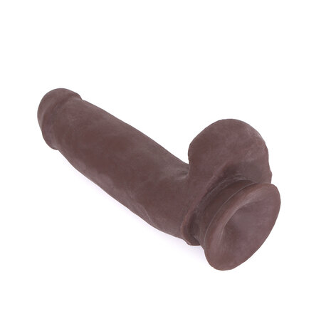 Kiotos Cox Dildo 17.5 x 4 cm - bruin