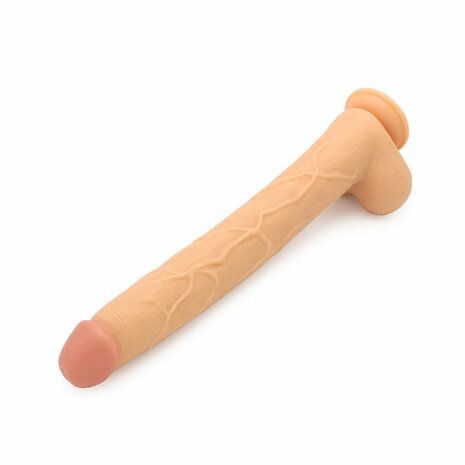 Kiotos Cox - Mega Dildo XXL 43 x 5.5 cm - Lichte Huidskleur