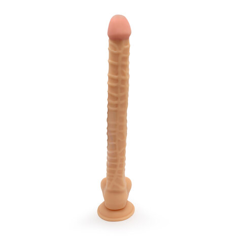 Kiotos Cox MEGA Dildo XXL 40 x 3.7 cm - lichte huidskleur