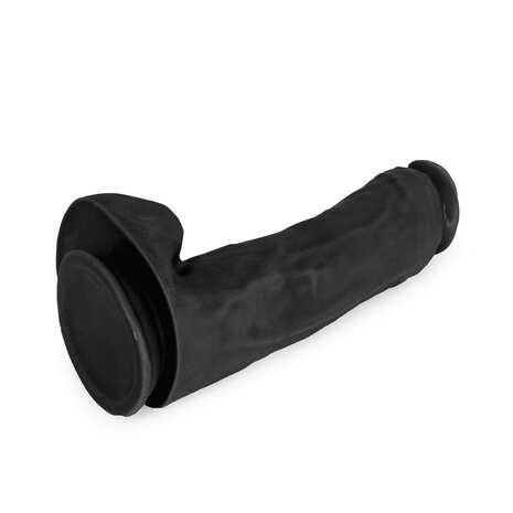 Kiotos Cox - Mega Dildo XXL 37 x 8 cm - Zwart