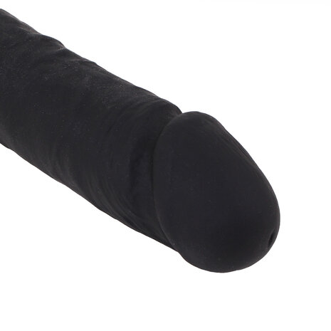 Kiotos Cox - Siliconen Dildo Met Zuignap 21 x 4,5 cm - Zwart