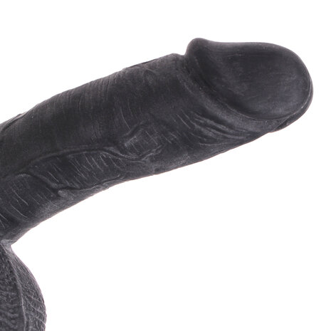 Kiotos Cox - Dildo 18,5 x 3,5 cm - Zwart