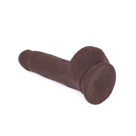 Kiotos Cox - Dildo 20 x 4 cm - Bruin