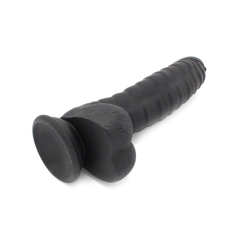 Kiotos COX Siliconen Dildo 22 x 5 cm - zwart