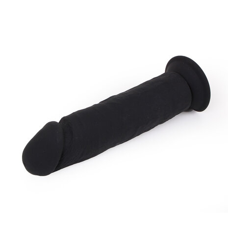 Kiotos Cox - Siliconen Dildo Met Zuignap 23 x 5 cm - Zwart