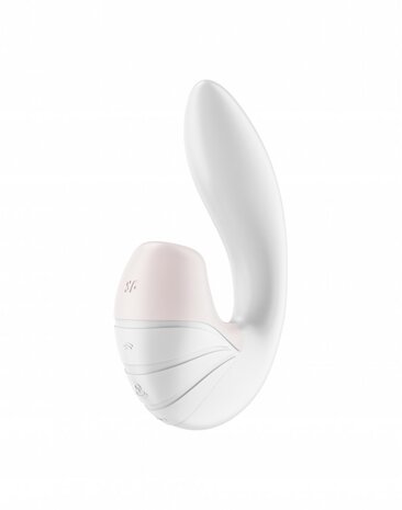 Satisfyer - Supernova Luchtdruk + G-spot Vibrator - wit