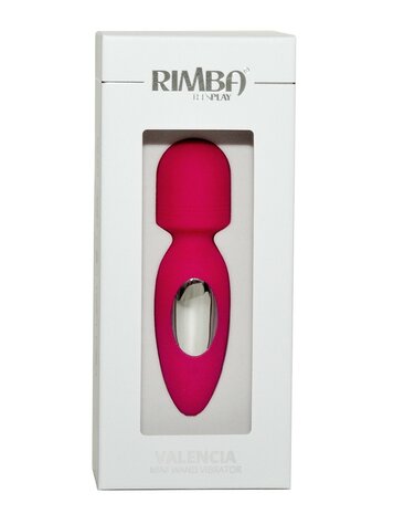 Rimba - Valencia - Mini Wand Vibrator - Roze