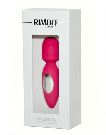 Rimba - Valencia - Mini Wand Vibrator - Roze