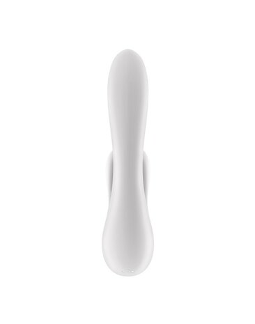 Satisfyer - Double Flex Rabbit Tarzan Vibrator met APP control - wit