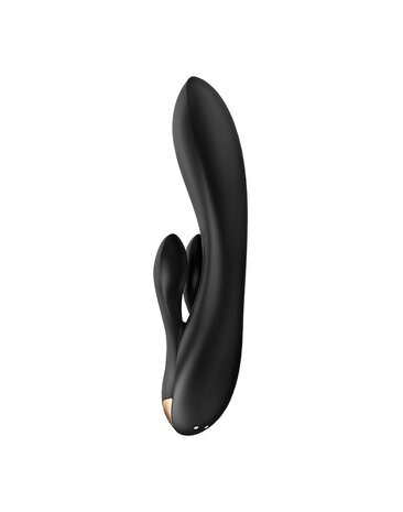 Satisfyer - Double Flex Rabbit Tarzan Vibrator met APP control - zwart