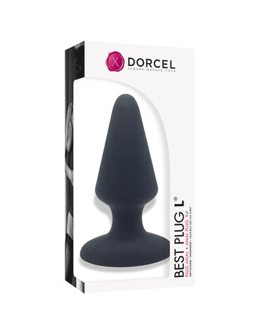 Dorcel - Klassieke Buttplug Best Plug - Zwart - Maat L